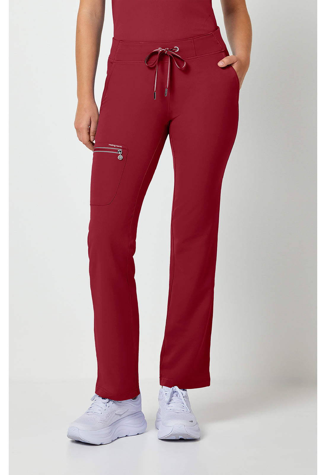 HH 360 9152 Women's Nisha Scrub Pants Garnet Red