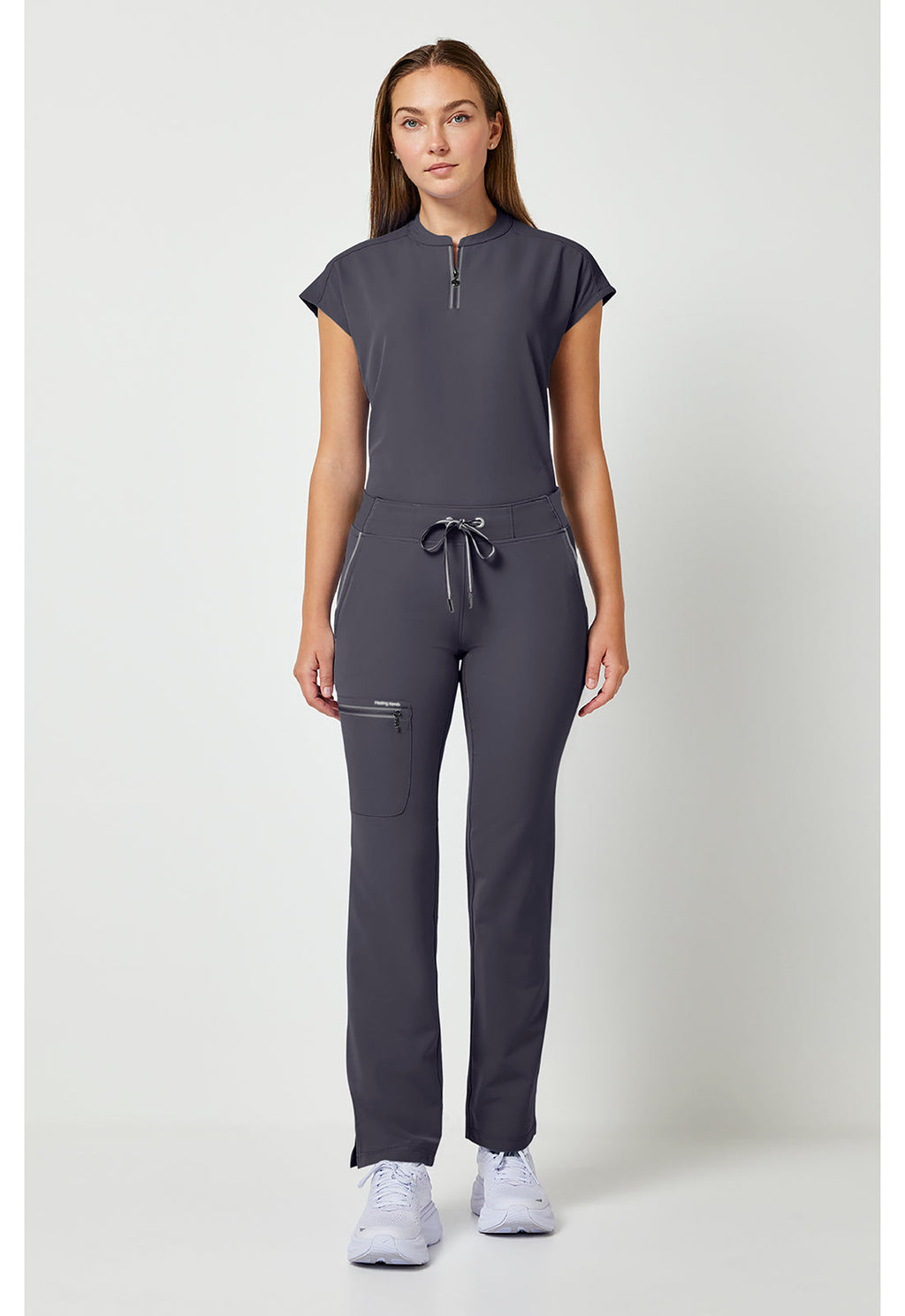 HH 360 9152 Women's Nisha Scrub Pants Pewter