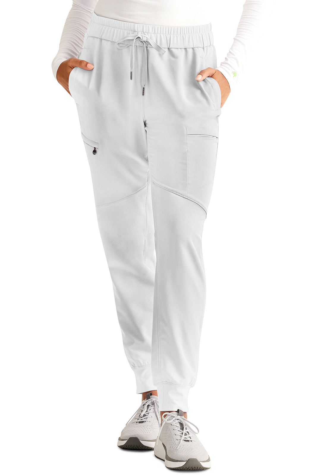 HH 360 9156 Naya Jogger Pants White