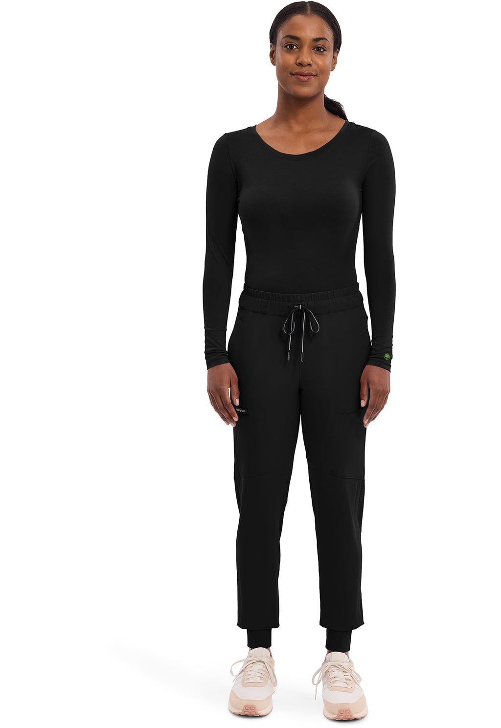 HH 360 9156 Women's Naya Jogger Scrub Pants Black