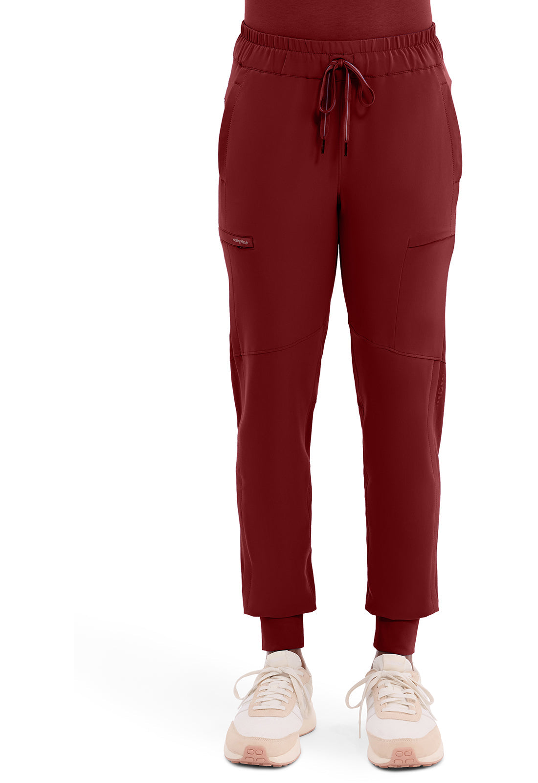 HH 360 9156 Women's Naya Jogger Scrub Pants Garnet Red