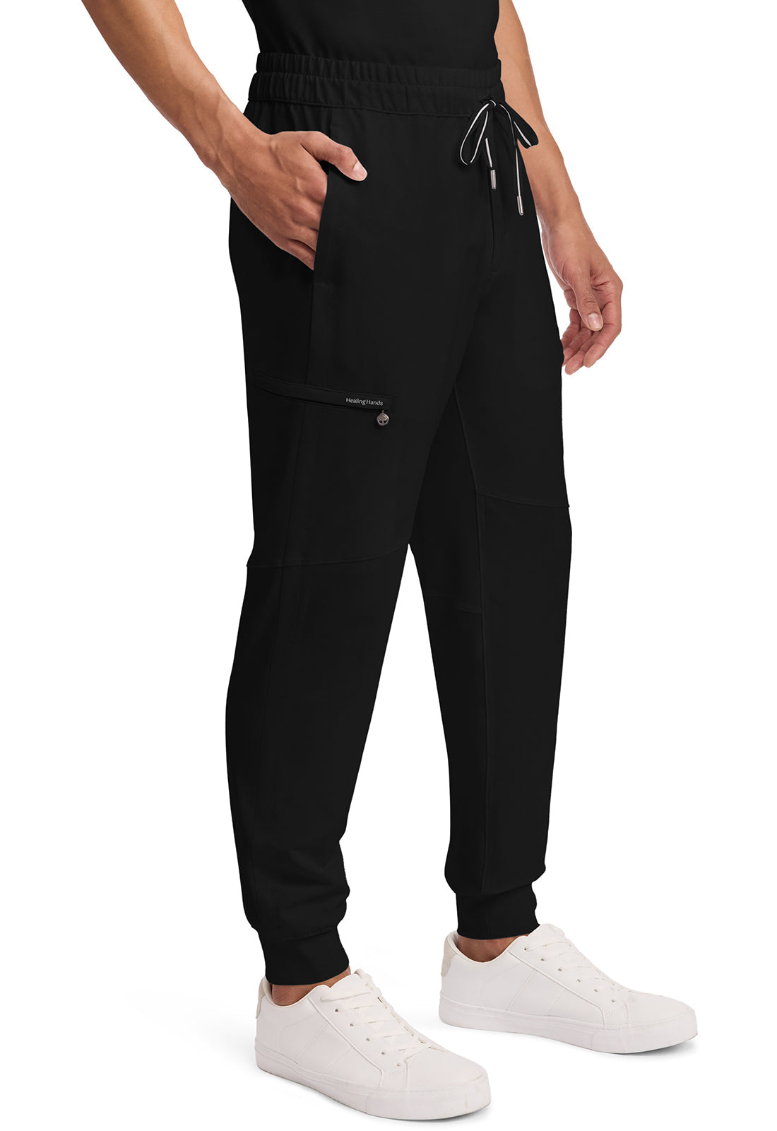 HH 360 9172 Men's Nolen Jogger Scrub Pants Black