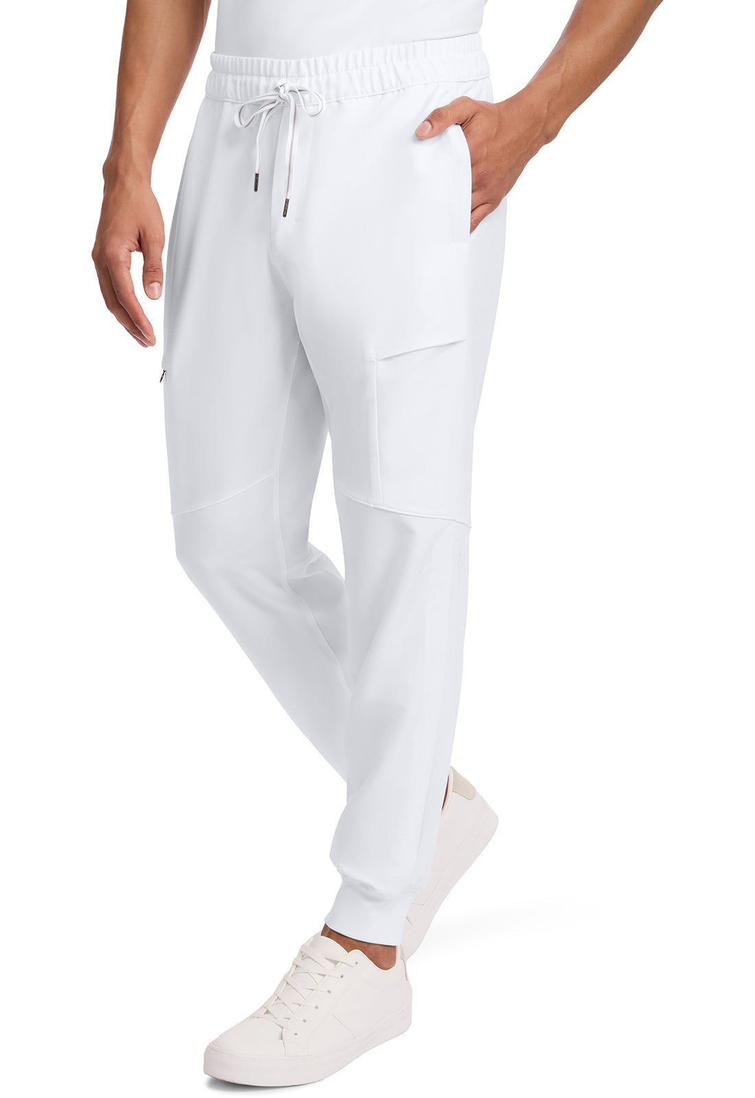 HH 360 9172 Men's Nolen Jogger Scrub Pants White