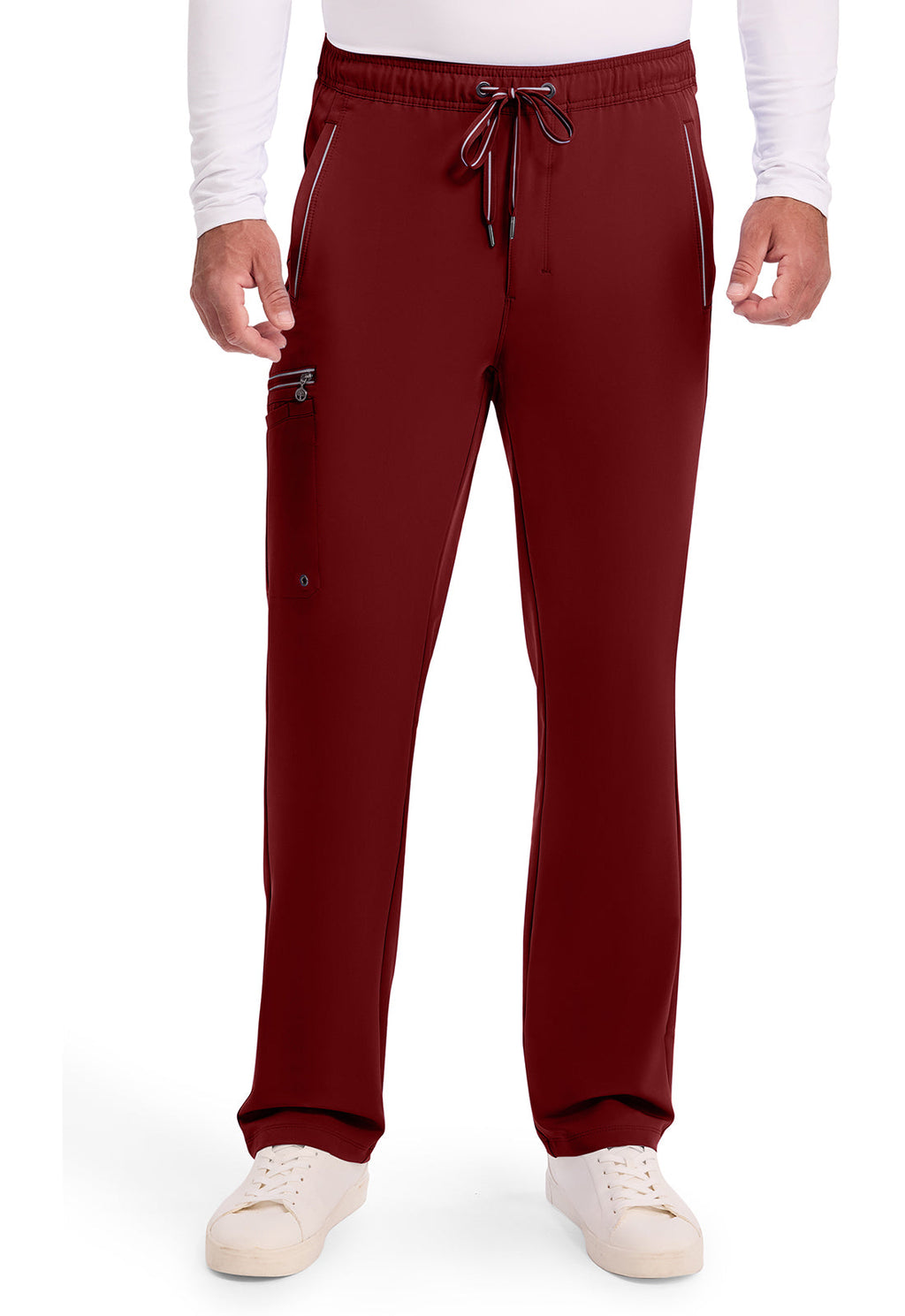 HH 360 9173 Men's Noah Scrub Pants Garnet Red