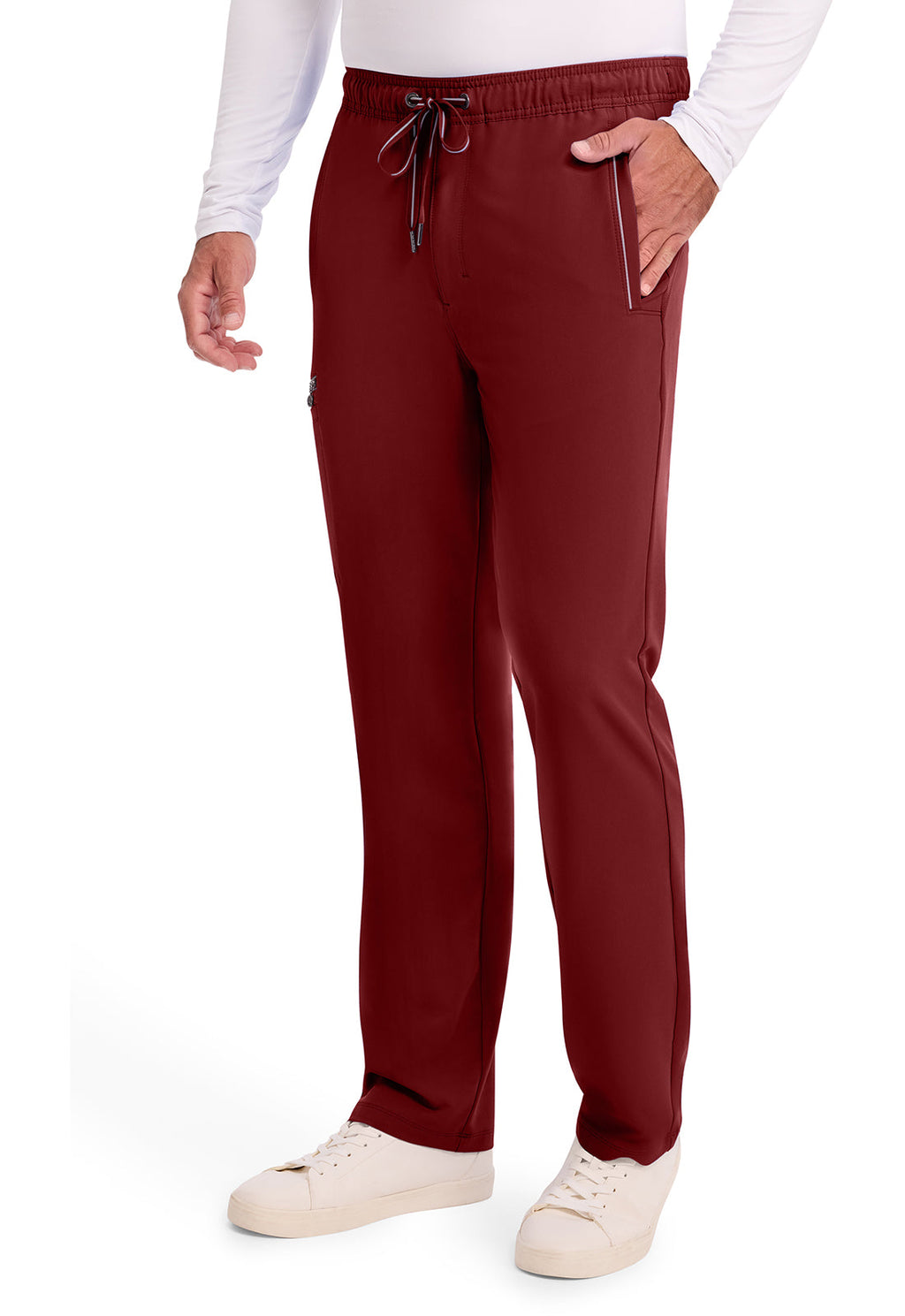 HH 360 9173 Men's Noah Scrub Pants Garnet Red