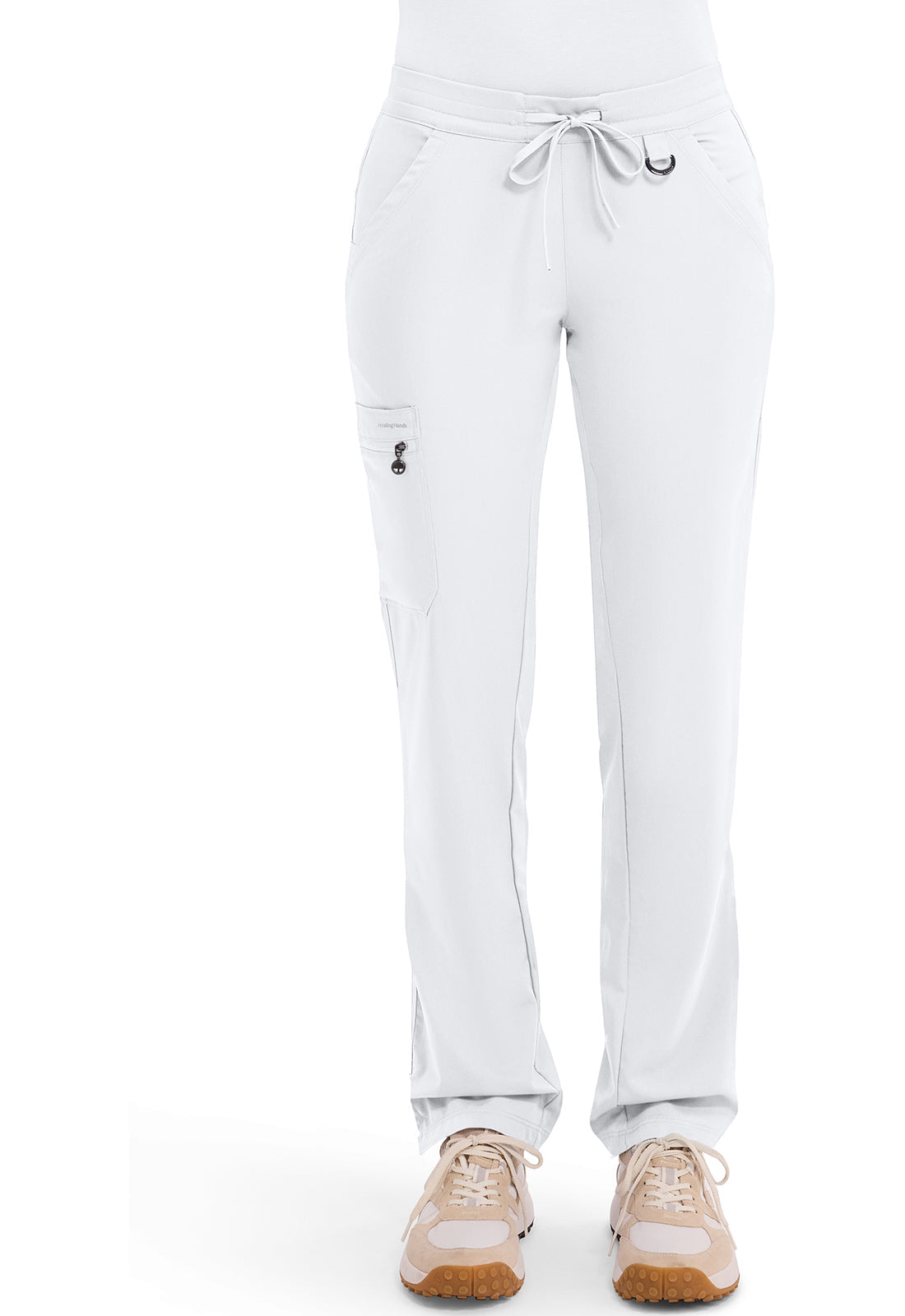Purple Label 9181 Women's Tamara Scrub Pants White