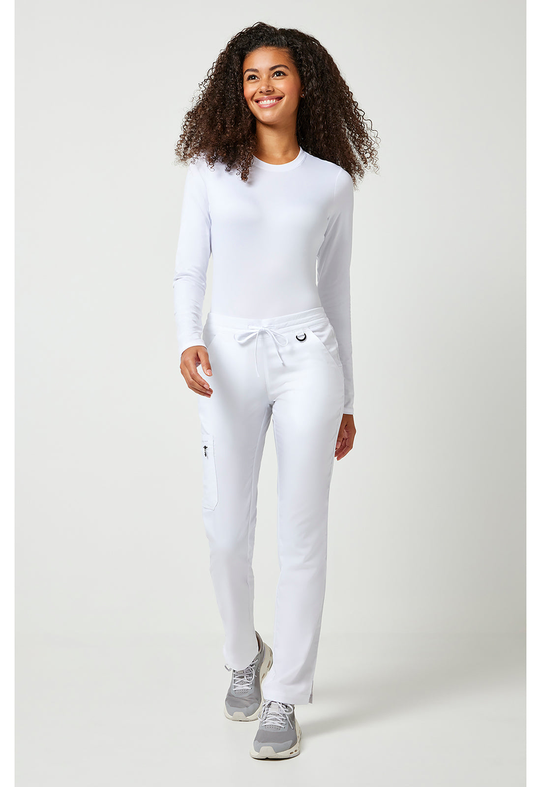 Purple Label 9181 Women's Tamara Scrub Pants White