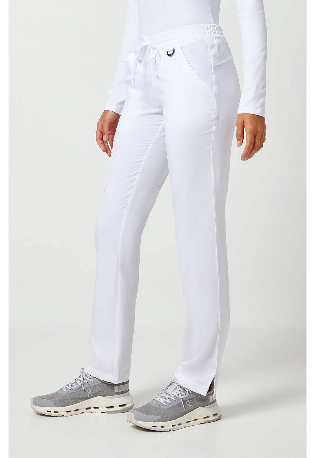 Purple Label 9181 Women's Tamara Scrub Pants White