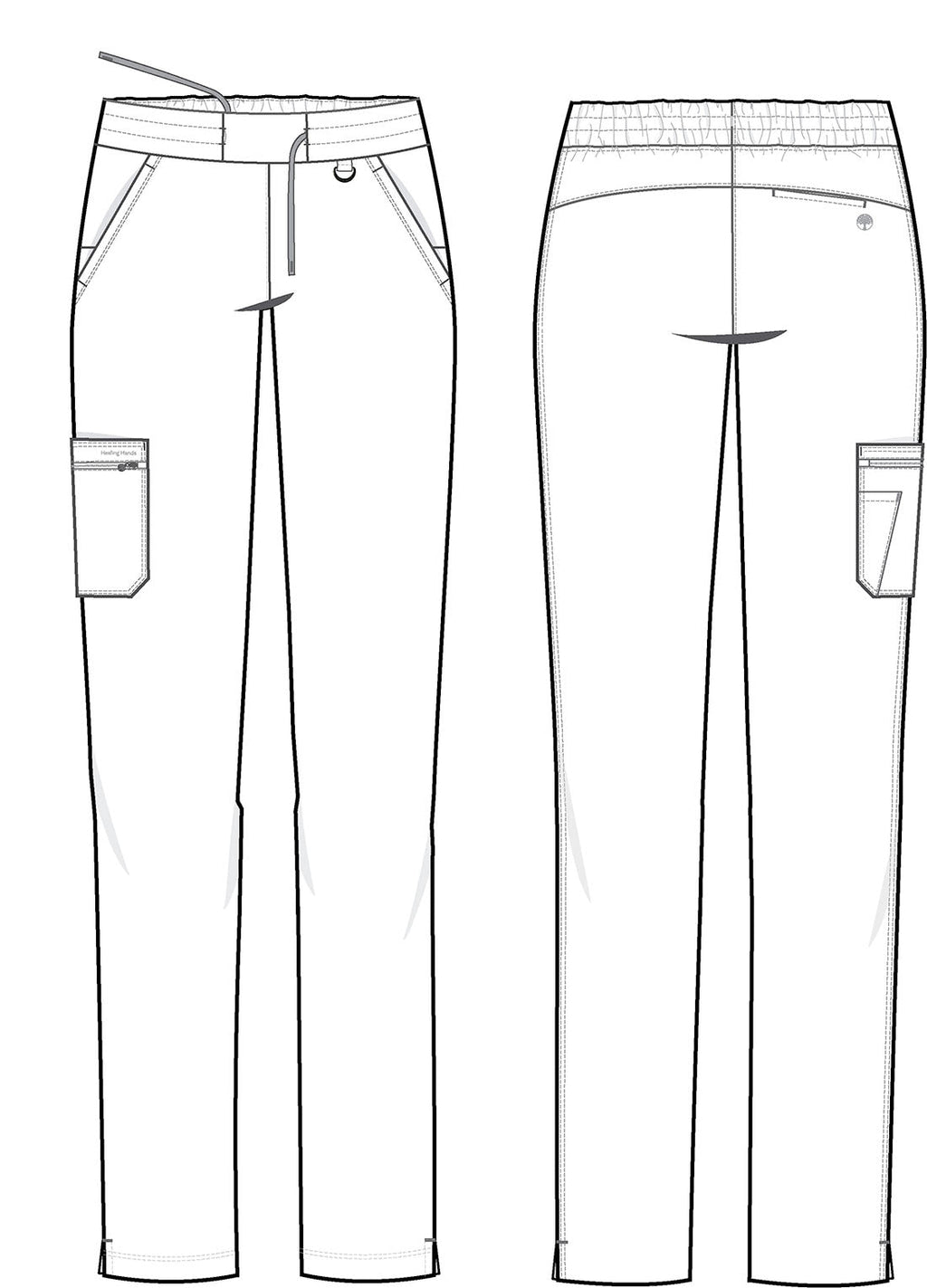 Purple Label 9181 Women's Tamara Scrub Pants Caribbean