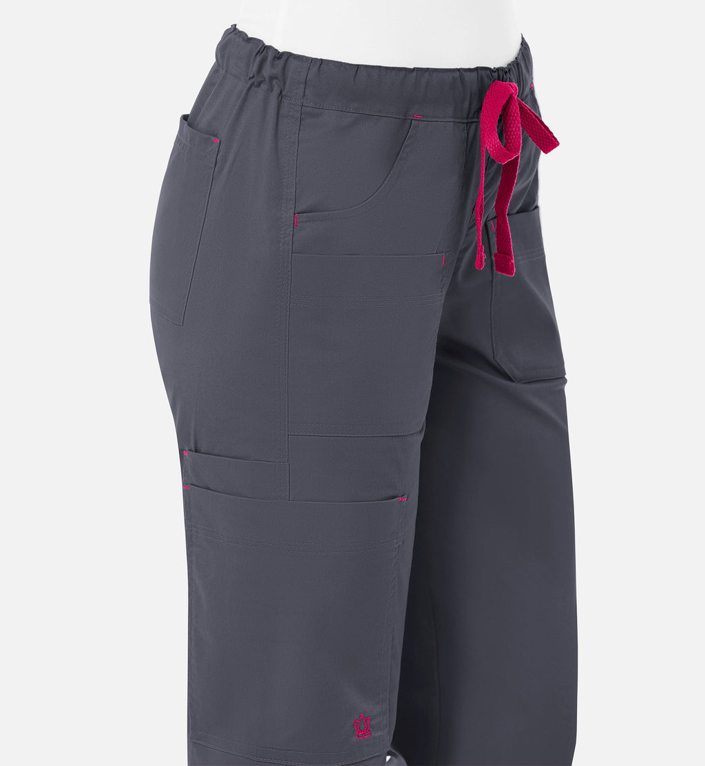Blossom 9202 Utility Cargo Pants Charcoal