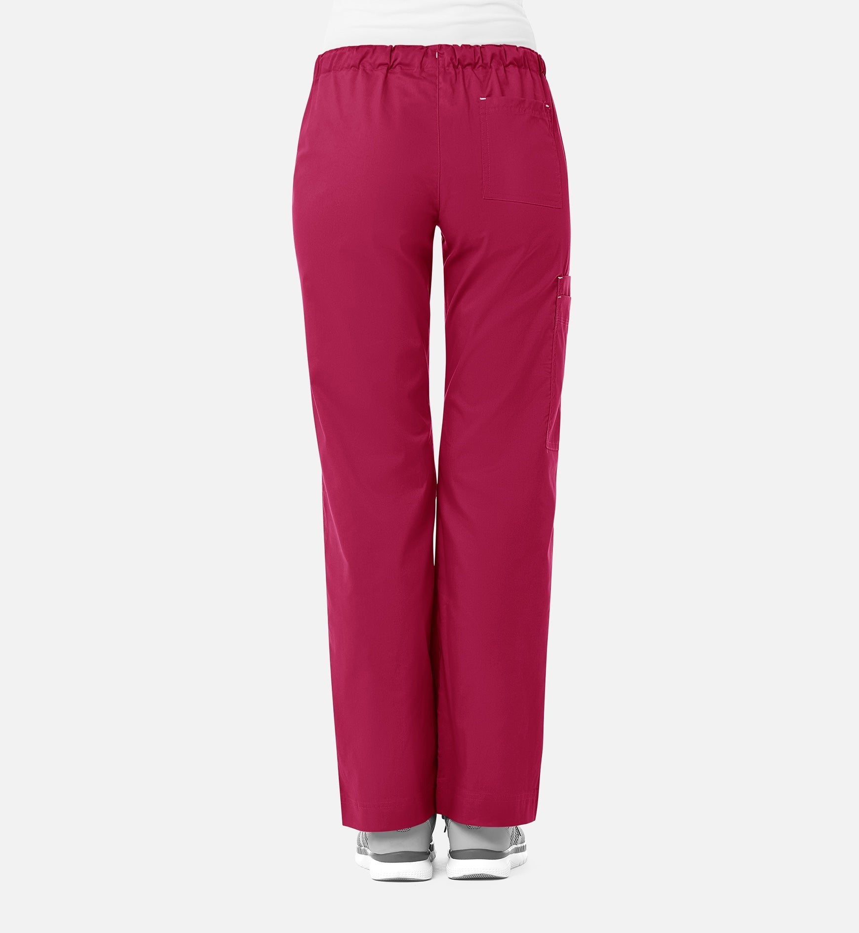 Blossom 9202 Utility Cargo Pants Crimson