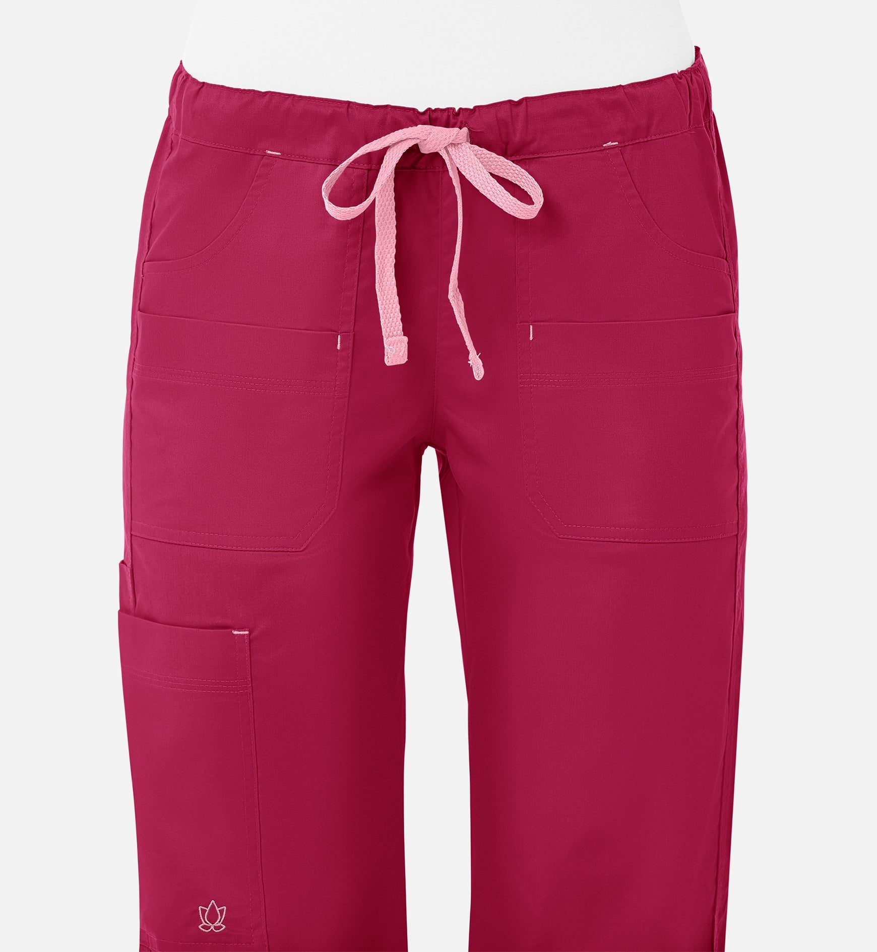 Blossom 9202 Utility Cargo Pants Crimson