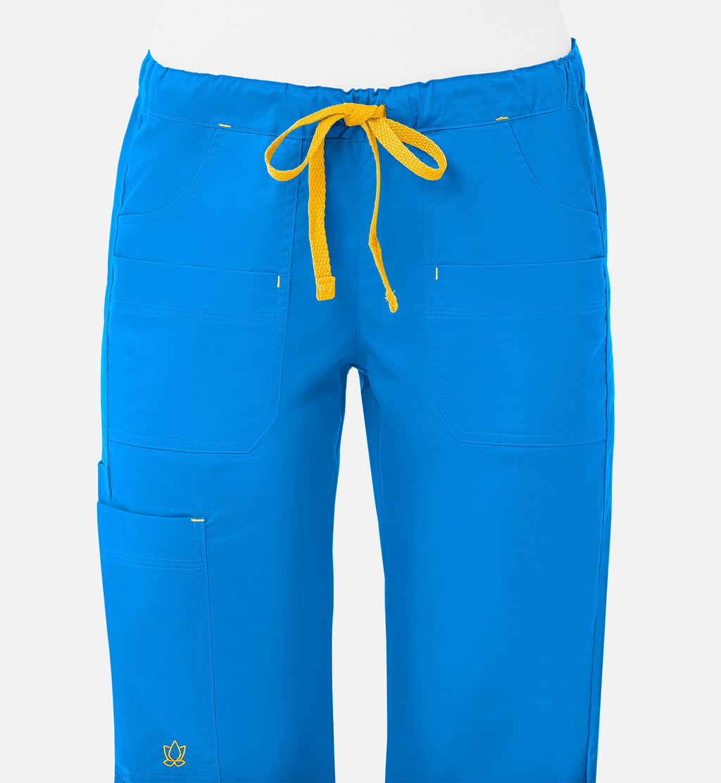 Blossom 9202 Utility Cargo Pants Pacific Blue
