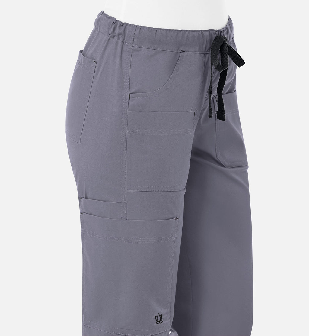 Blossom 9202 Utility Cargo Pants Pewter