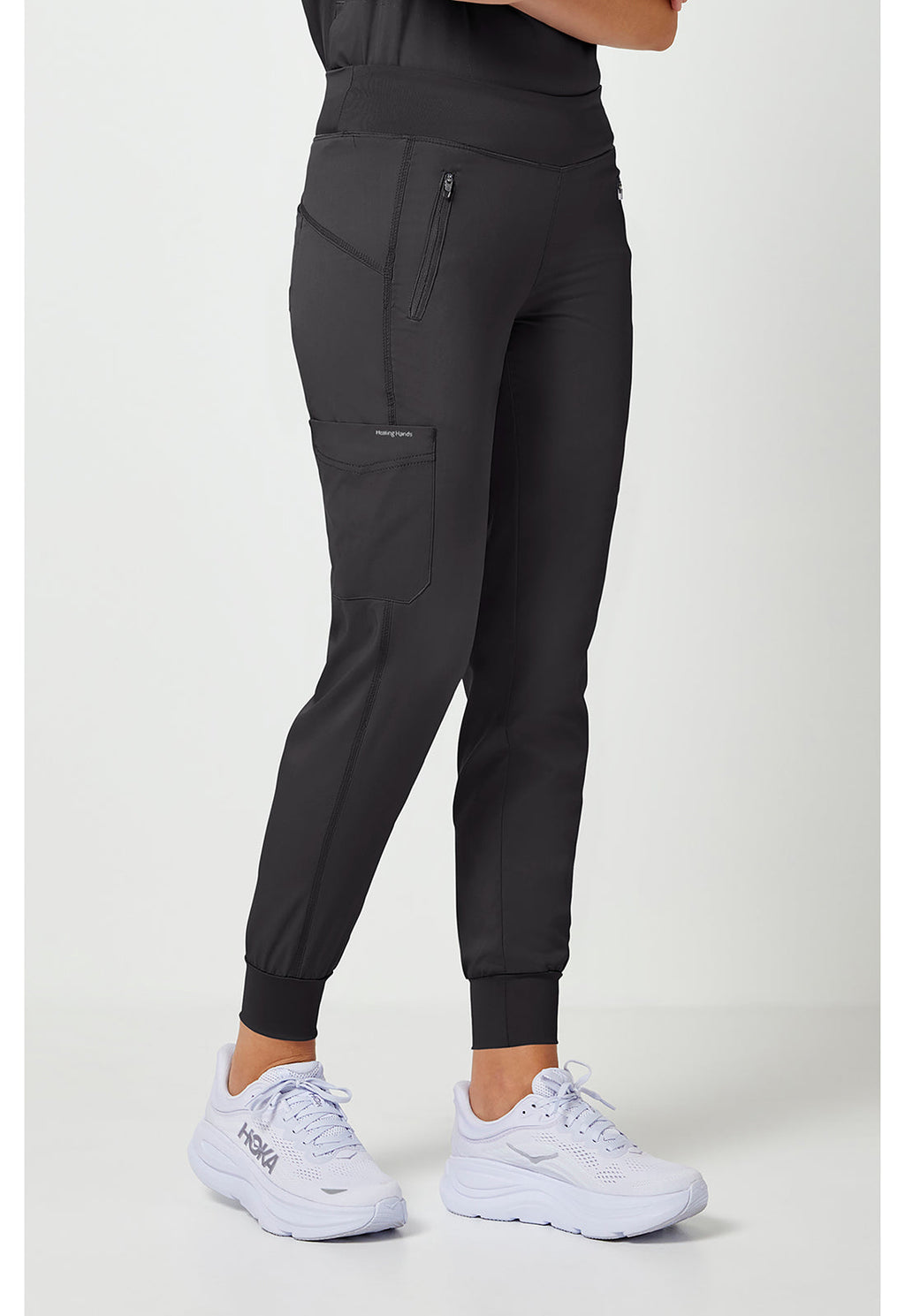Purple Label 9233 Women's Tara Scrub Pants Black