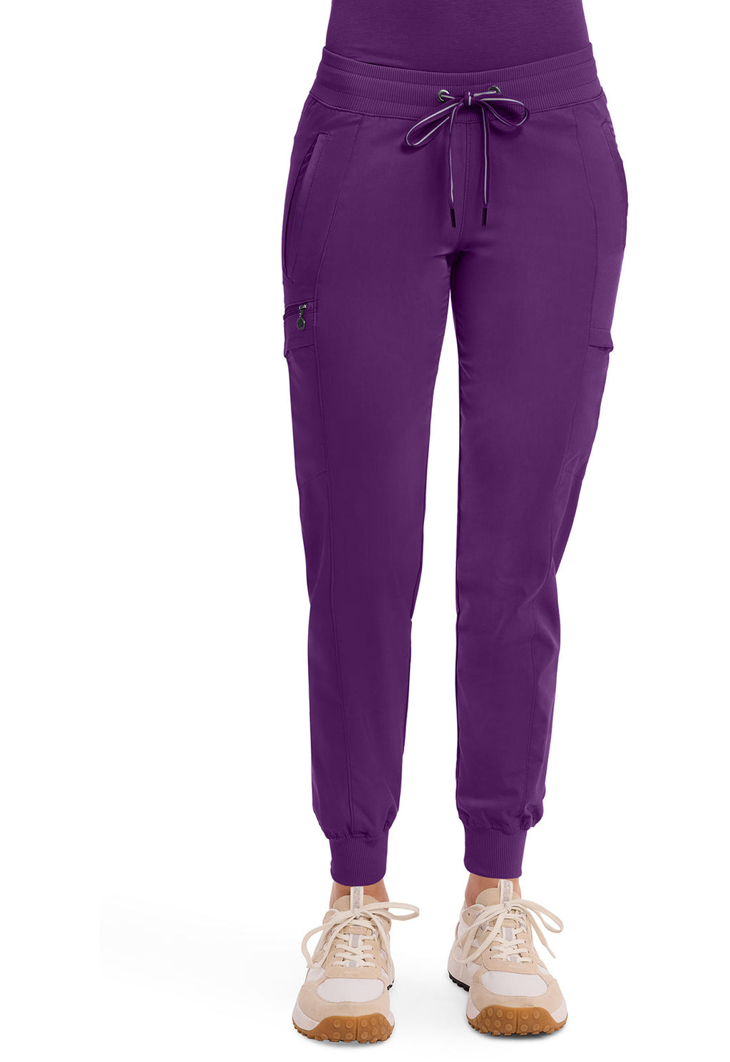 Purple Label 9244 Women's Toby Jogger Scrub Pants Eggplant