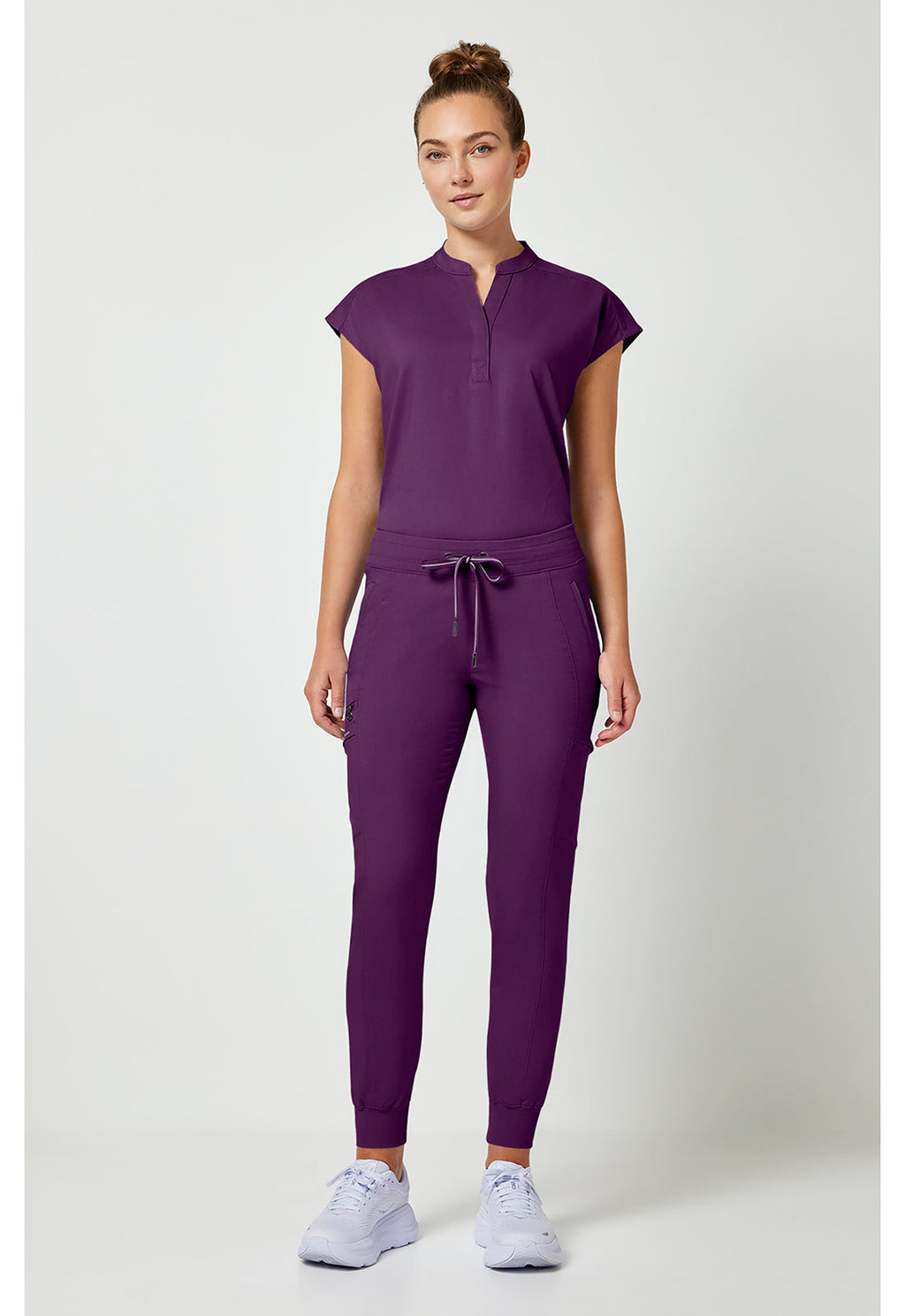 Purple Label 9244 Women's Toby Jogger Scrub Pants Eggplant