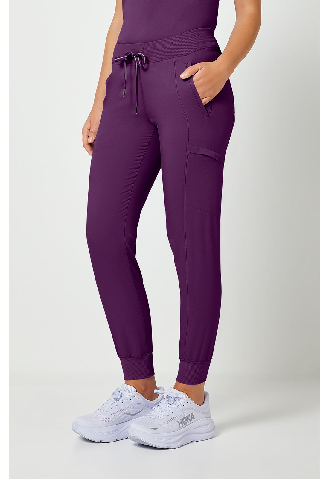 Purple Label 9244 Women's Toby Jogger Scrub Pants Eggplant
