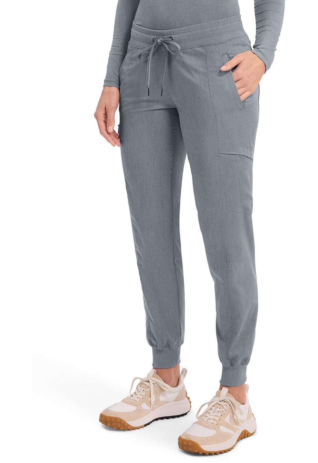 Purple Label 9244 Toby Jogger Pants Heather Gray