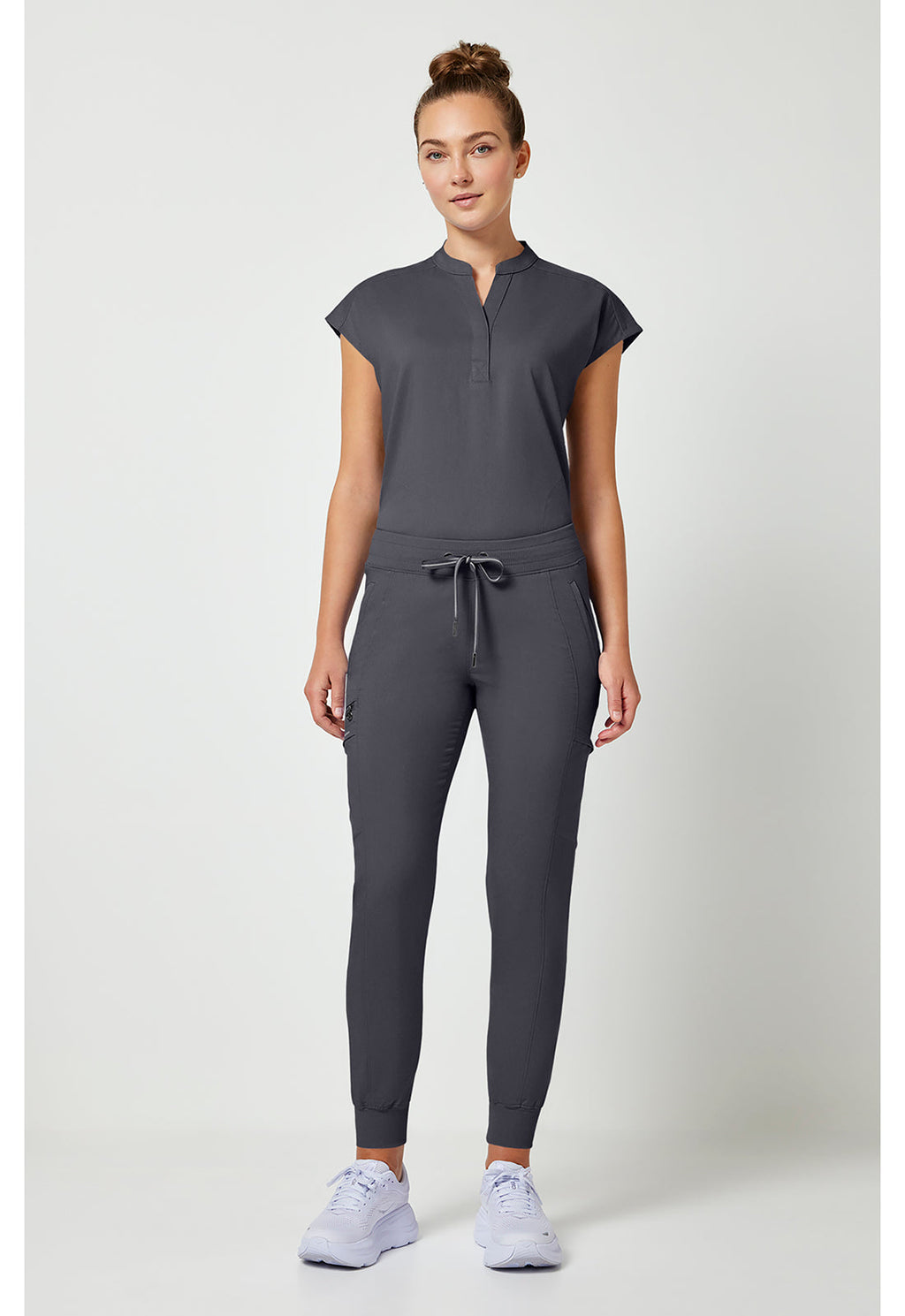 Purple Label 9244 Women's Toby Jogger Scrub Pants Pewter