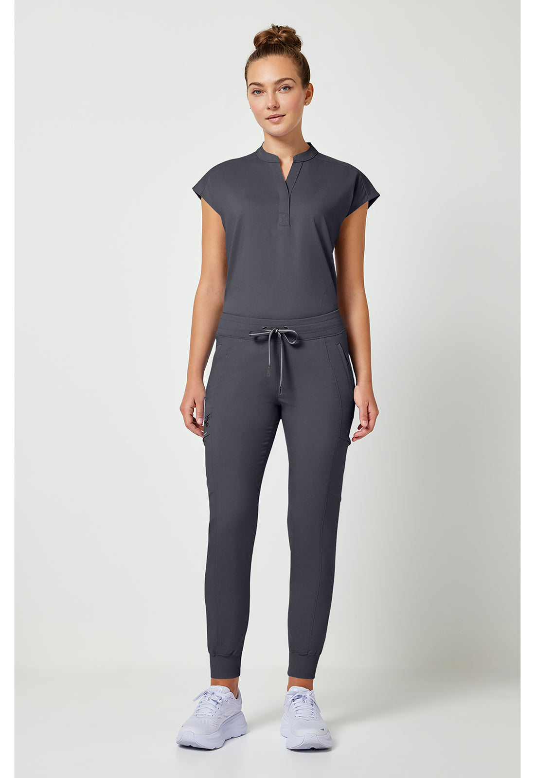 Purple Label 9244 Women's Toby Jogger Scrub Pants Pewter
