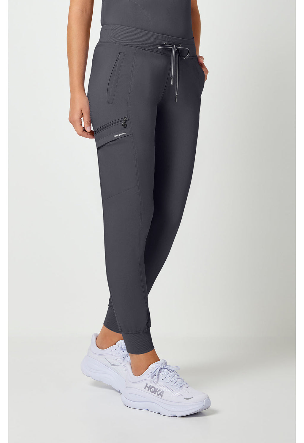 Purple Label 9244 Women's Toby Jogger Scrub Pants Pewter