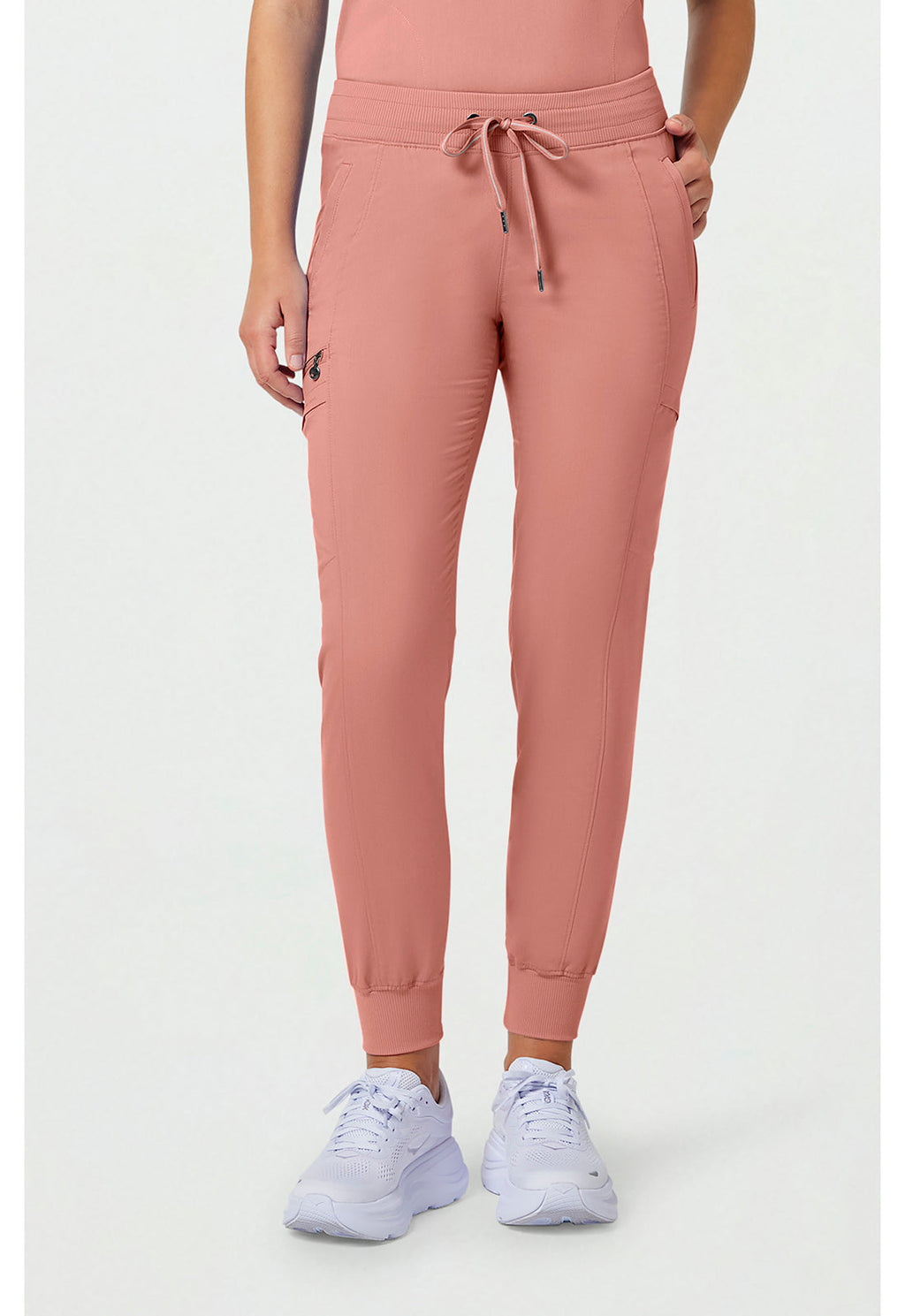Purple Label 9244 Women's Toby Jogger Scrub Pants Velvet Peach