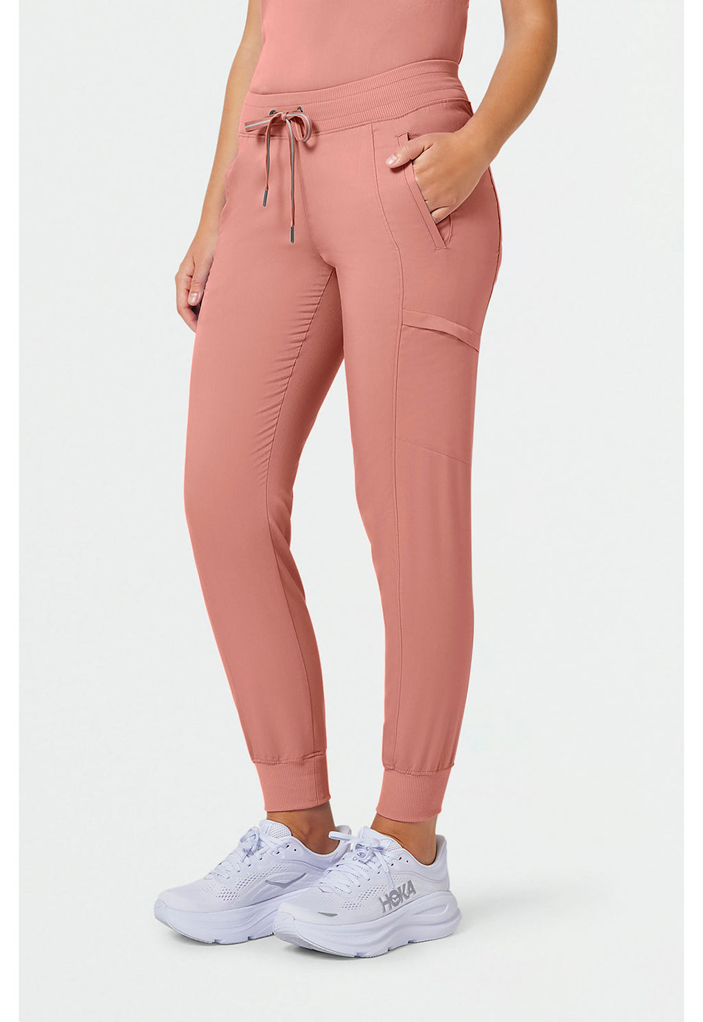 Purple Label 9244 Women's Toby Jogger Scrub Pants Velvet Peach