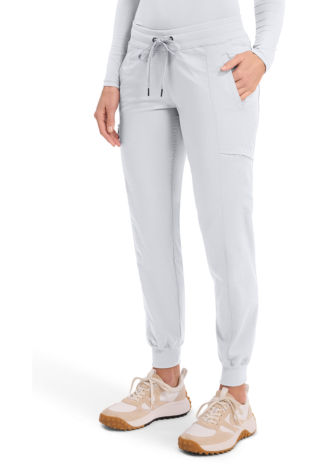 Purple Label 9244 Toby Jogger Pants White