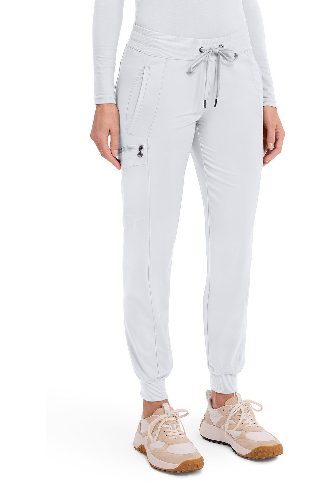 Purple Label 9244 Toby Jogger Pants White