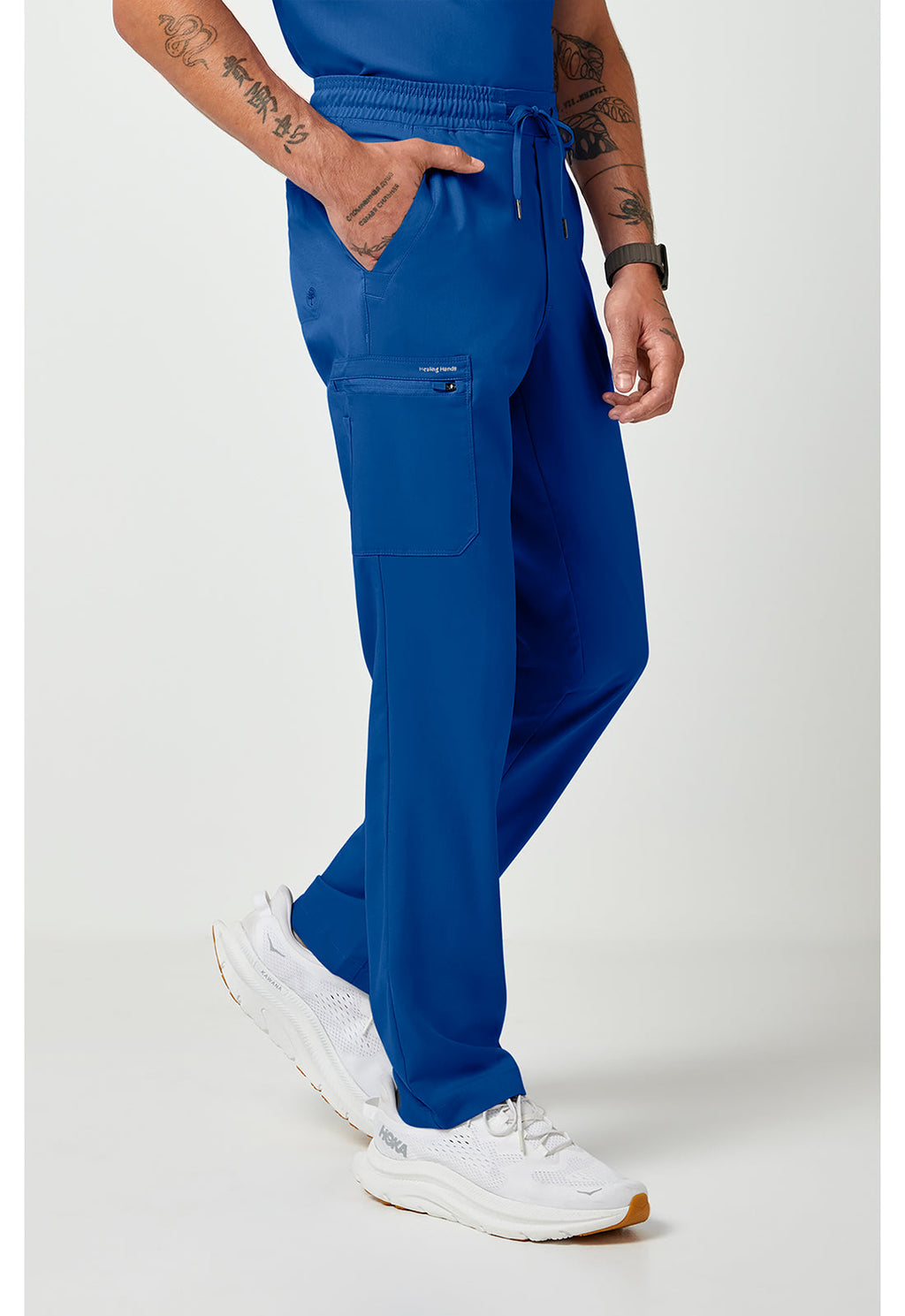 Purple Label 9300 Men's Daniel Utility Scrub Pants Royal