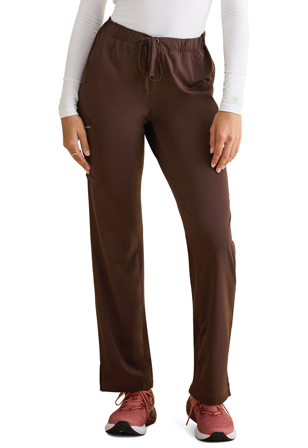 HH Works 9560 Rebecca Straight Leg Pants Dark Chocolate