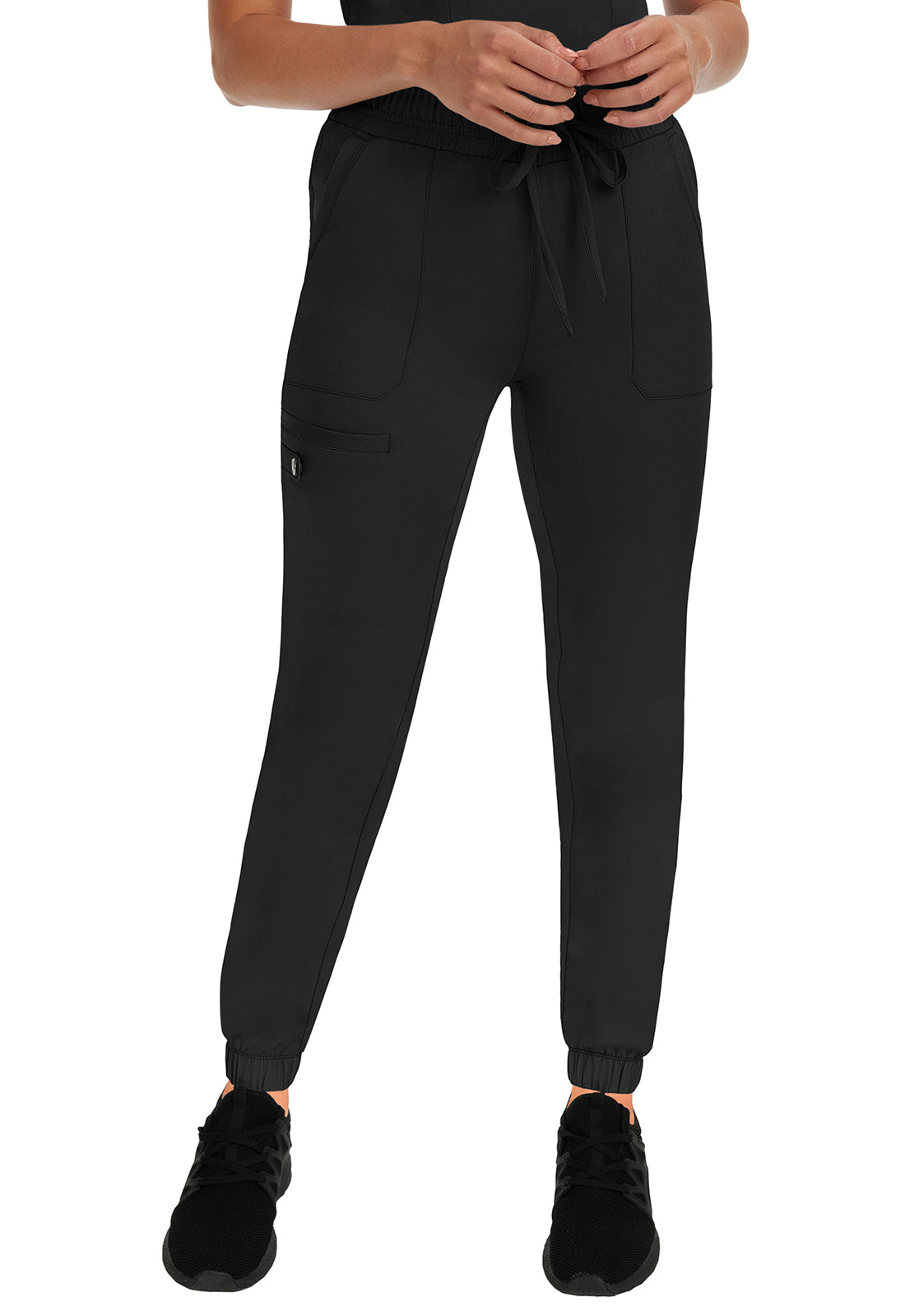 HH Works 9575 Renee Jogger Scrub Pants Black