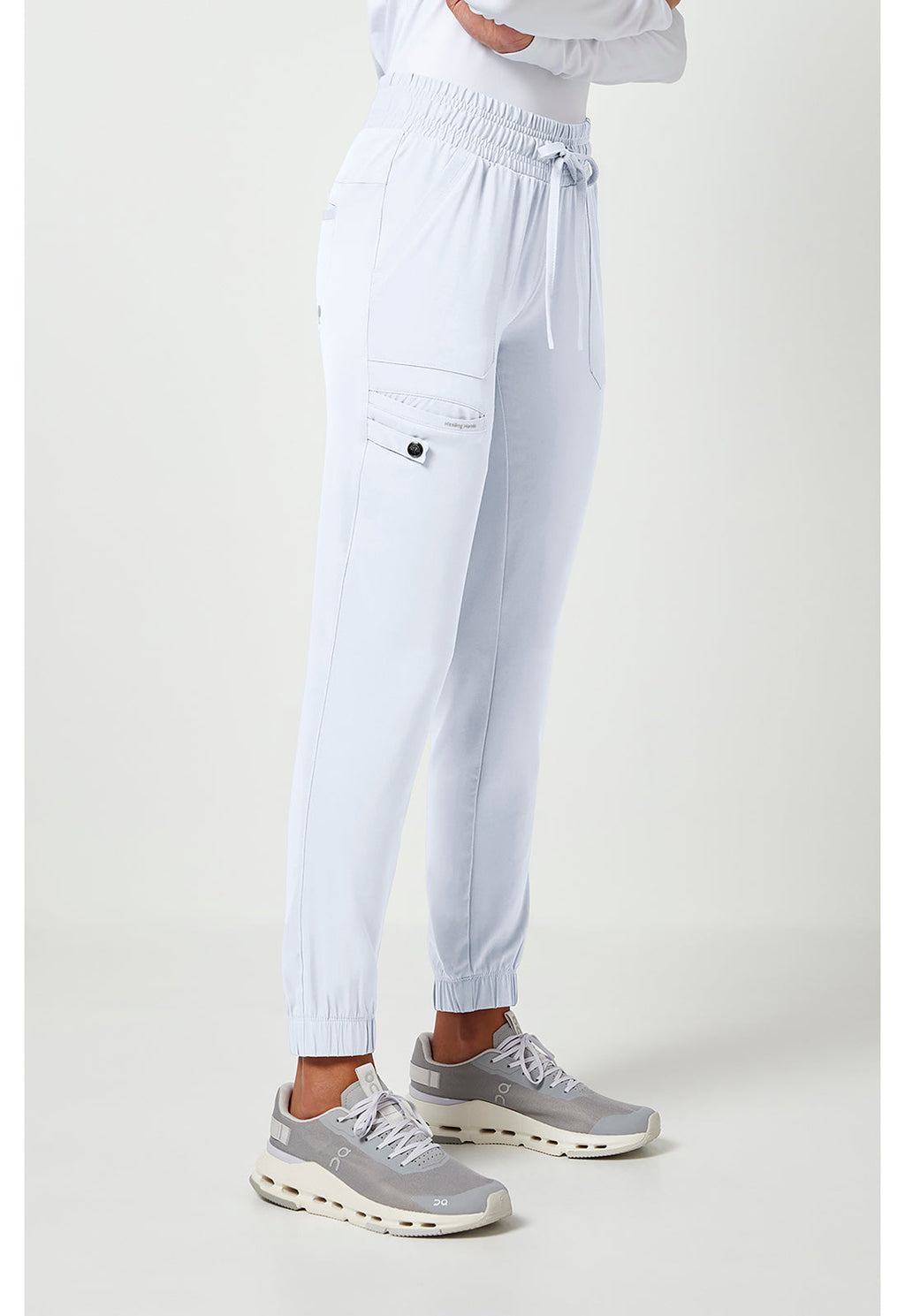 HH Works 9575 Women's Renee Scrub Pants White