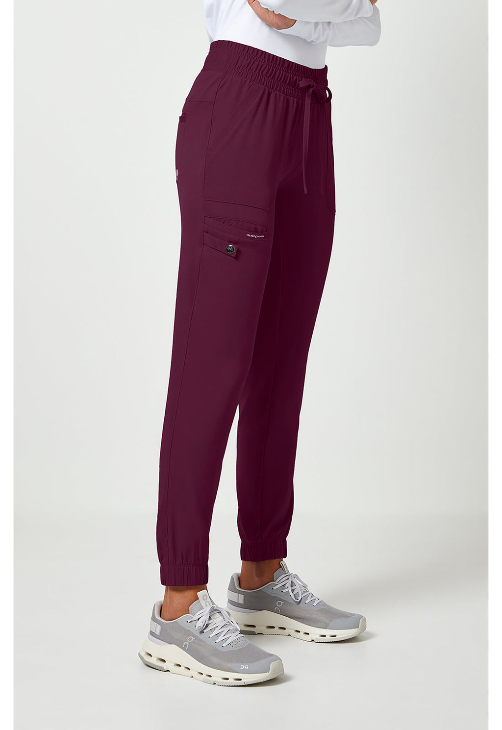 HH Works 9575 Women's Renee Scrub Pants Wine