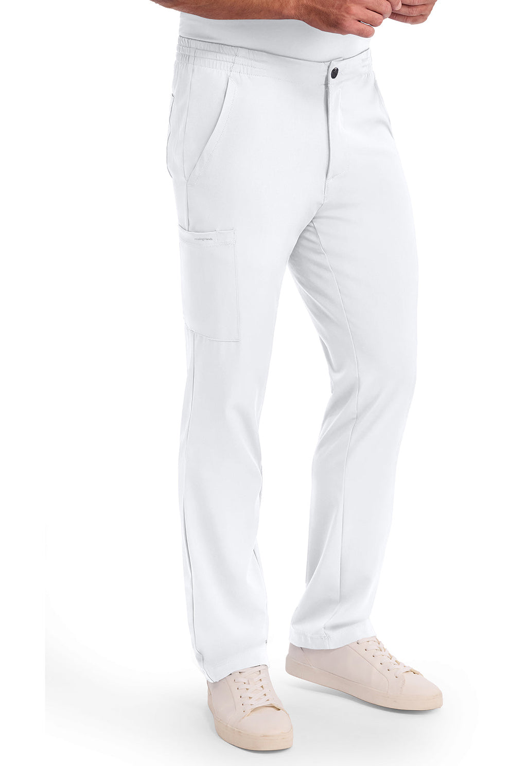 HH Works 9590 Men's Ryan Scrub Pants White