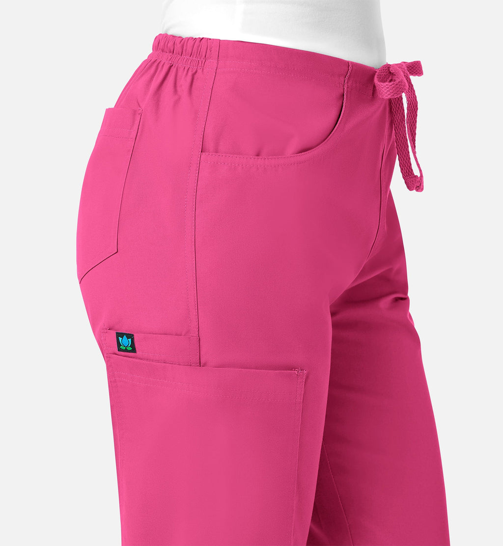 Core 9626 Women's Utility Cargo Pants Hot Pink