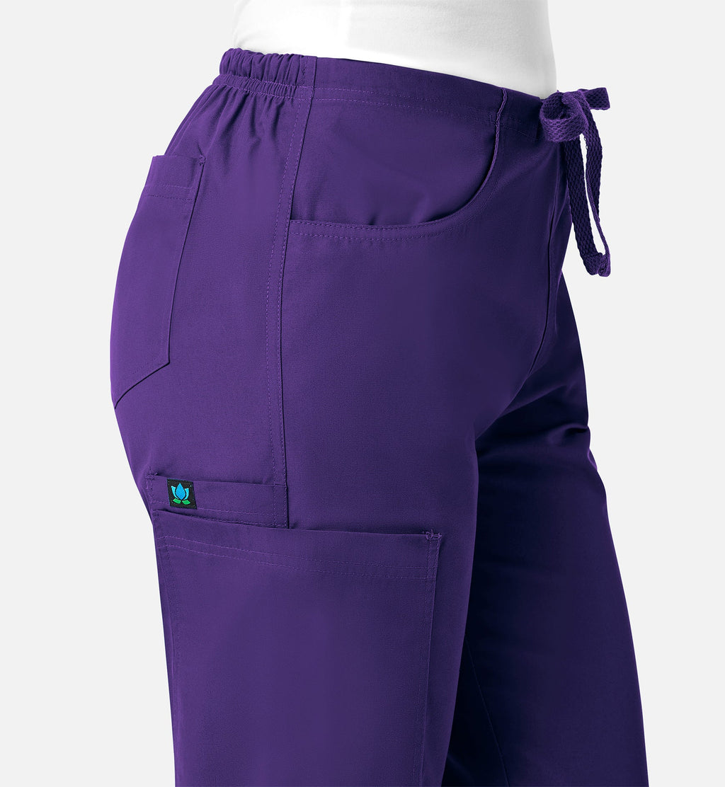 Core 9626 Women's Utility Cargo Pants Purple