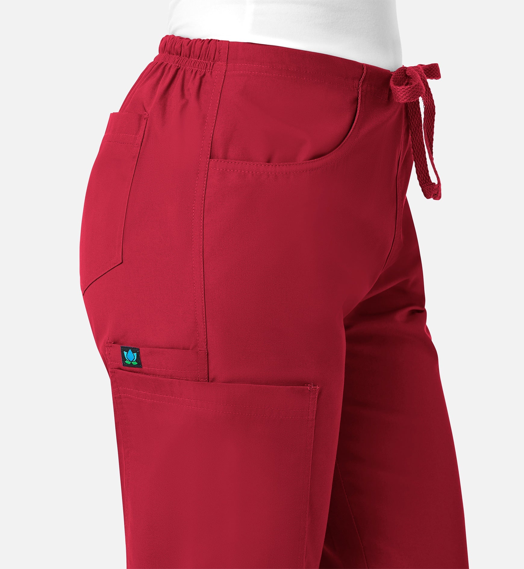 Core 9626 Women's Utility Cargo Pants Red