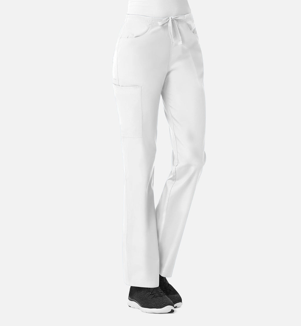 Core 9626 Women's Utility Cargo Pants White