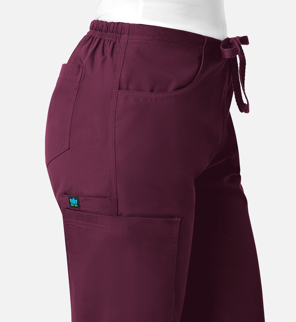 Core 9626 Women's Utility Cargo Pants Wine