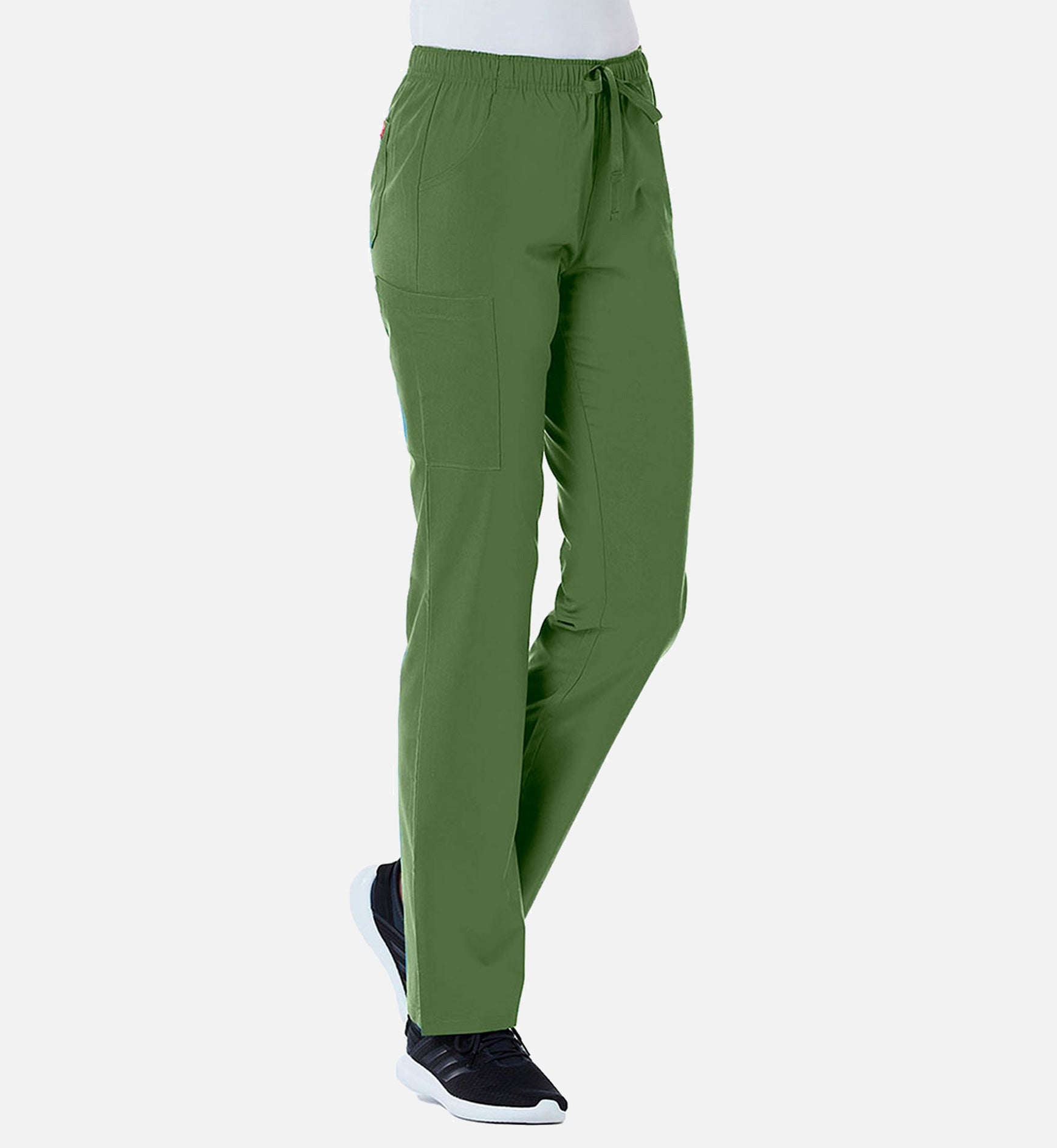Redpanda 9726 Women's Full Elastic Cargo Pants Olive