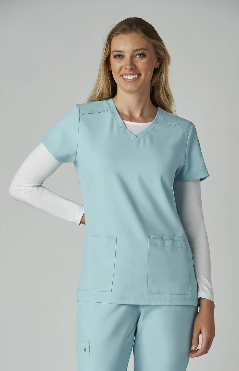 Cureology C101 Cardi Top Blue Steel