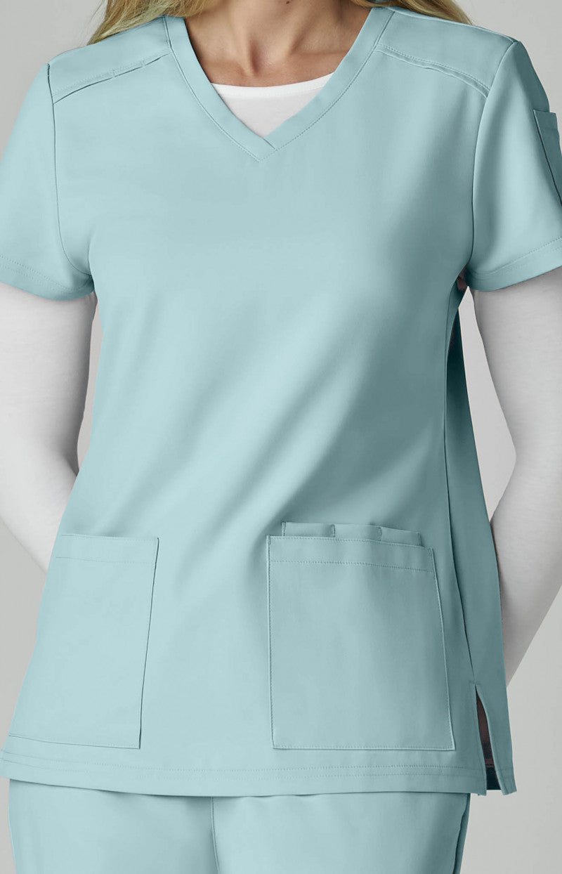 Cureology C101 Cardi Top Blue Steel