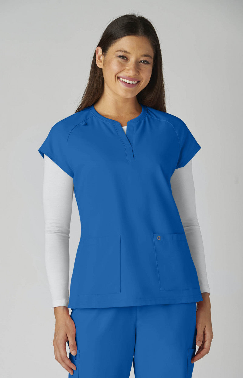 Cureology C102 Reese Top Royal Blue