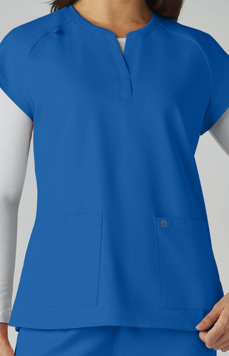 Cureology C102 Reese Top Royal Blue