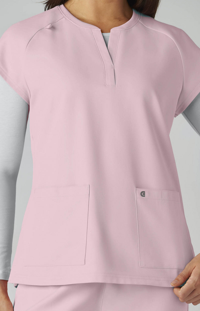 Koi Cureology C102 Reese Top Pretty Pink