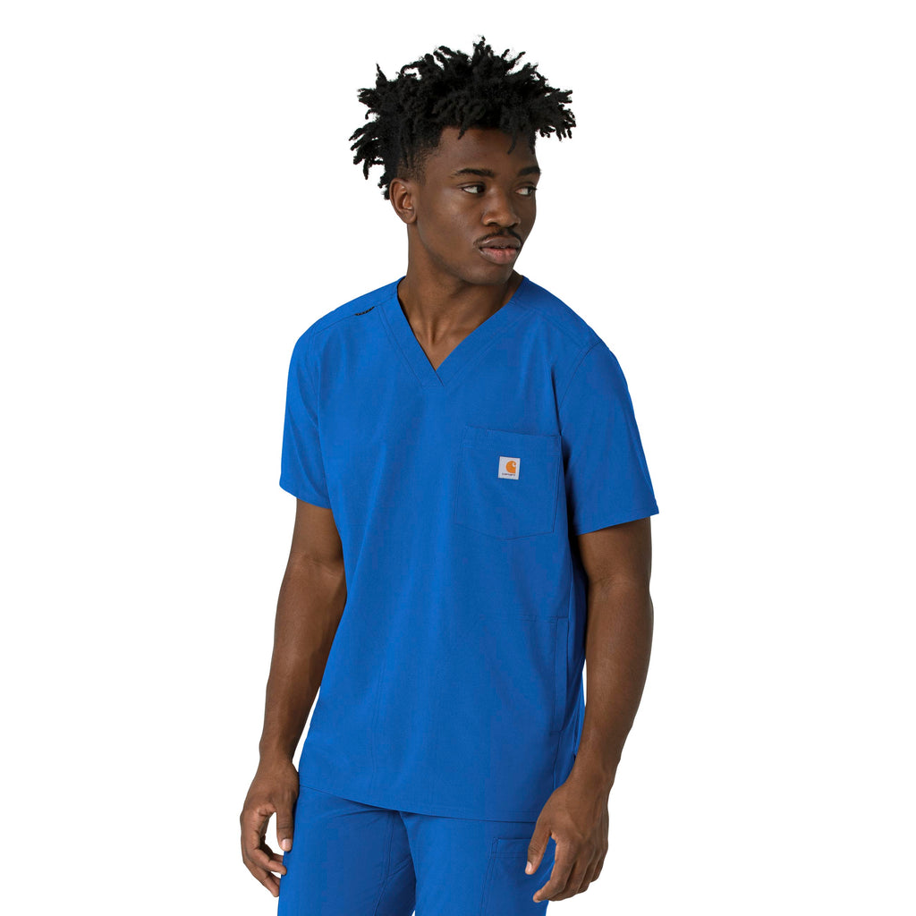 Force Cross-Flex C16410 Men's V-Neck Scrub Top Royal