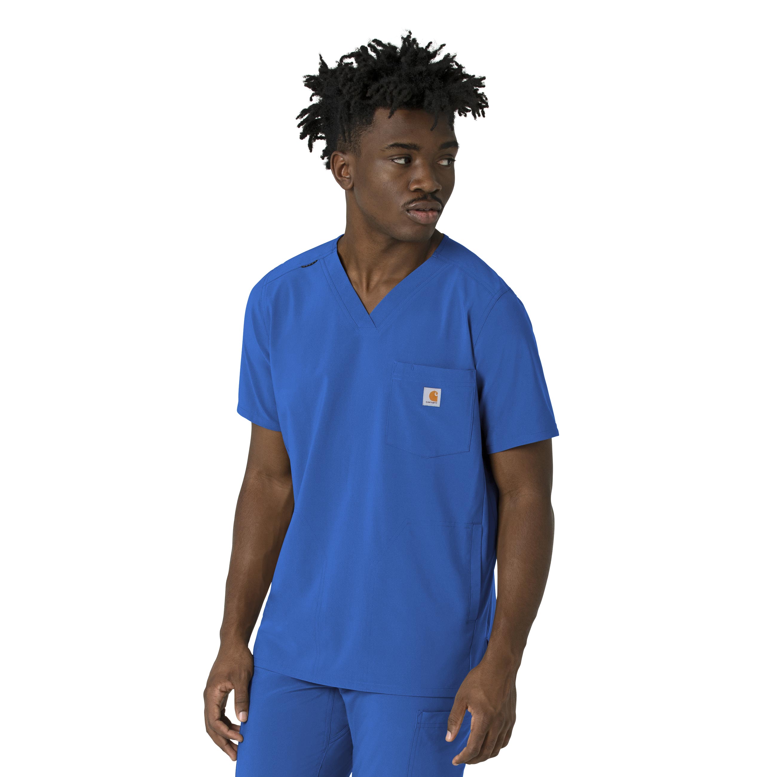 Force Cross-Flex C16410 Men's V-Neck Scrub Top Royal