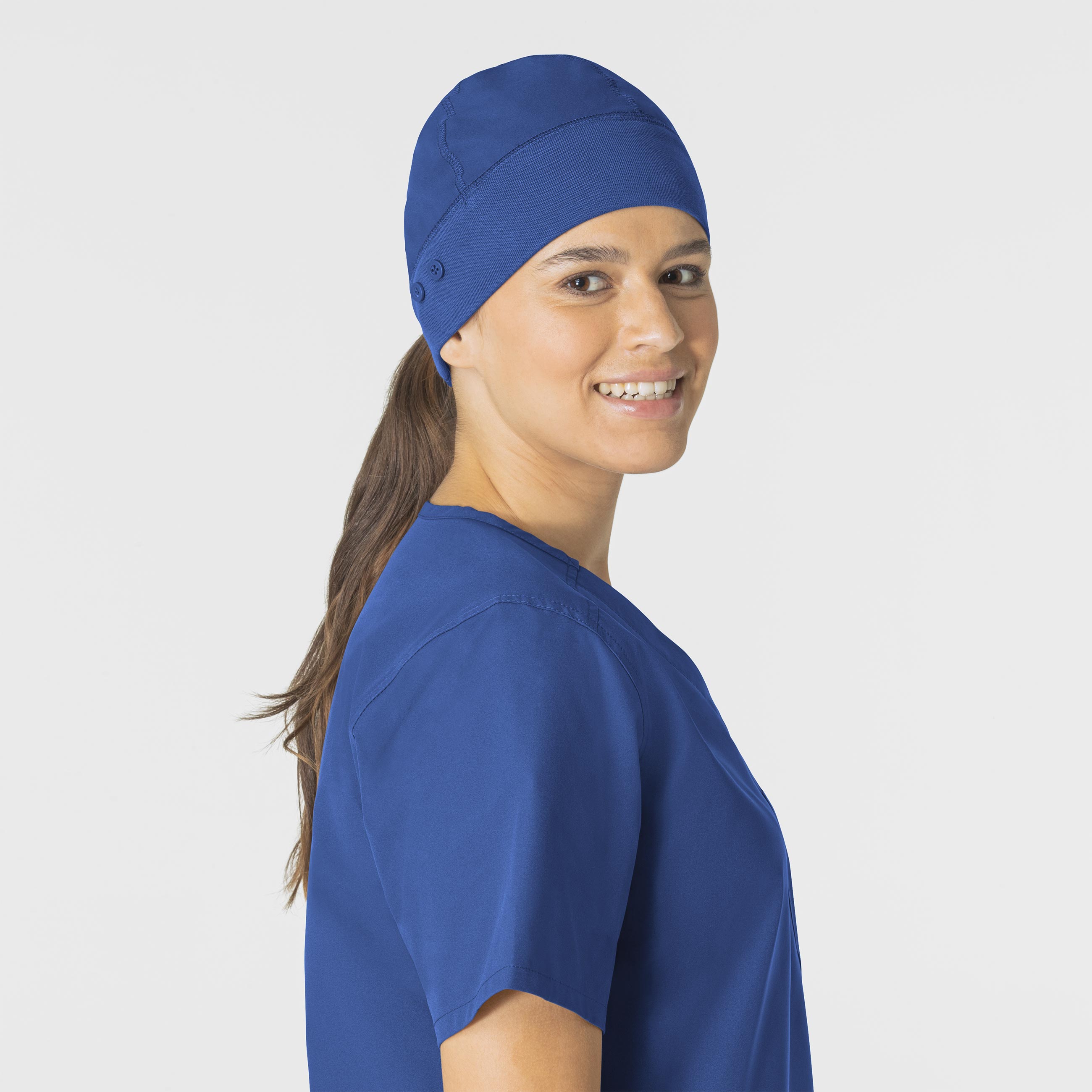 Force Essentials C40013 Unisex Beanie Scrub Hat Royal